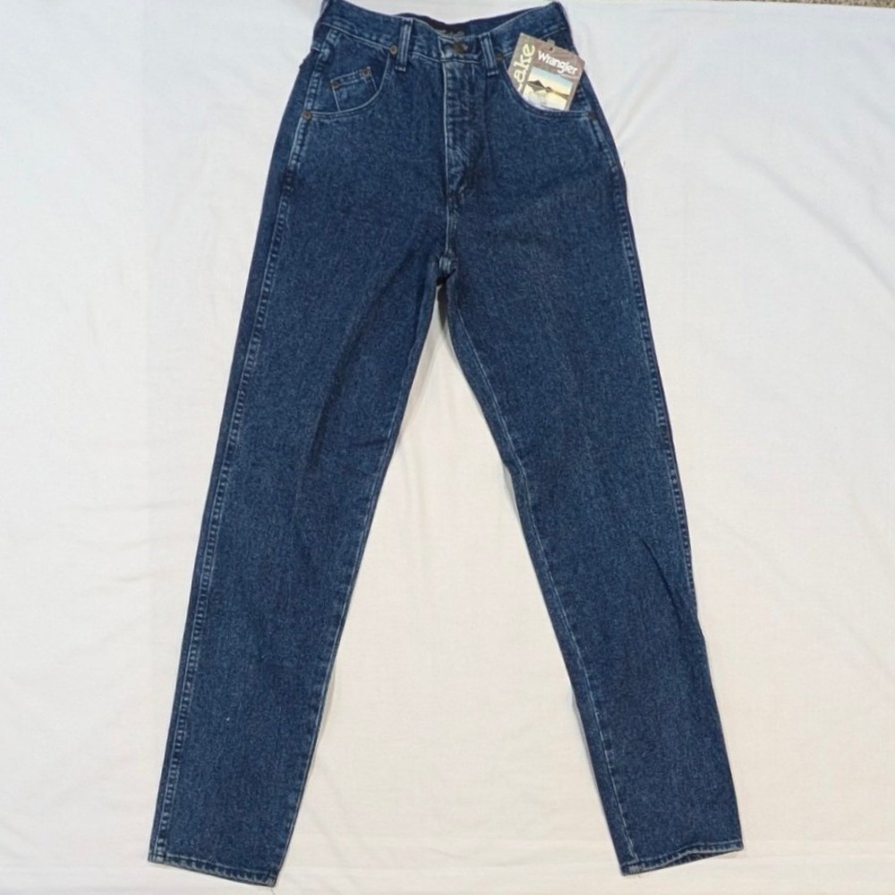 Vintage Wrangler SilverLake High Waist Straight Leg Jeans Made in USA Womens 5/6